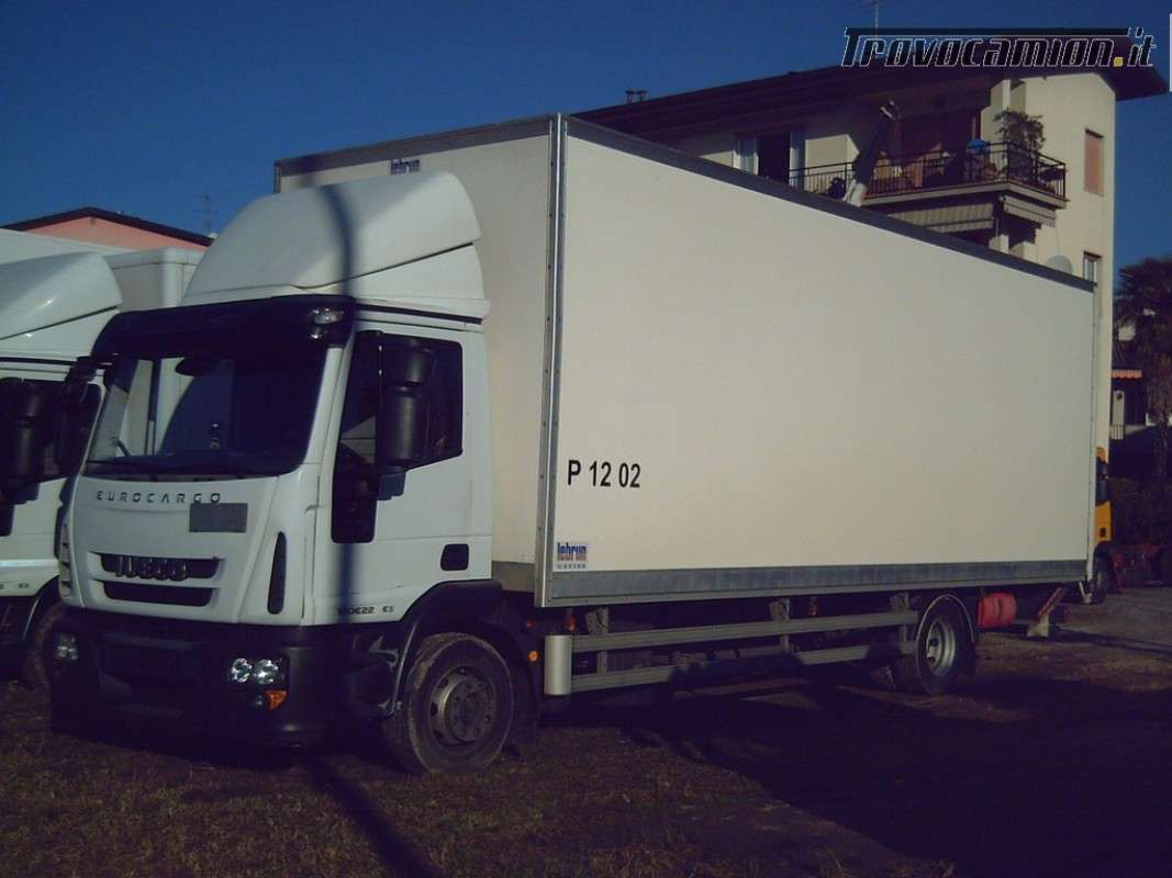 Iveco Eurocargo 120E22 furgone e sponda euro 5