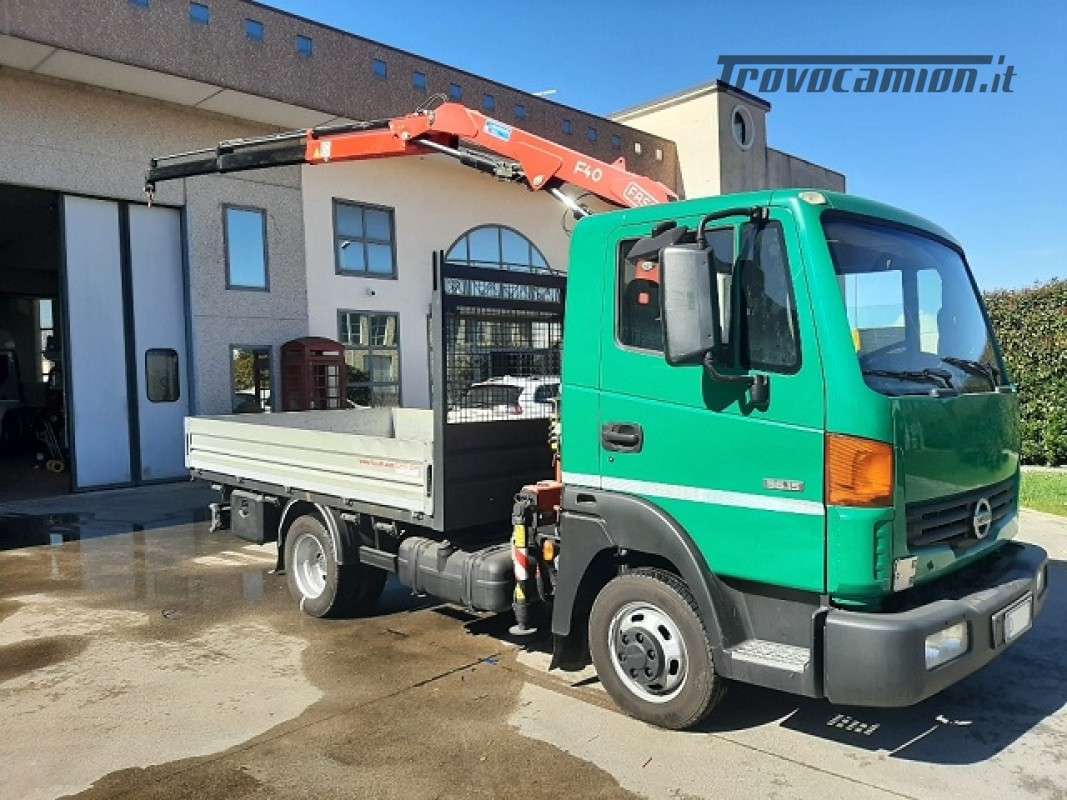 Nissan Atleon 56.15 150 Cv - Gru Fassi e cassone fisso