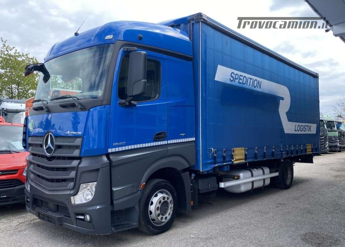 ACTROS 1840 MEGA 7,6M CASSONE CENTINATO  Machineryscanner